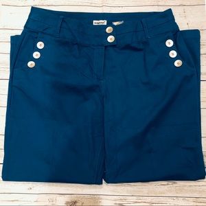 Peacock Blue Sailor Pants